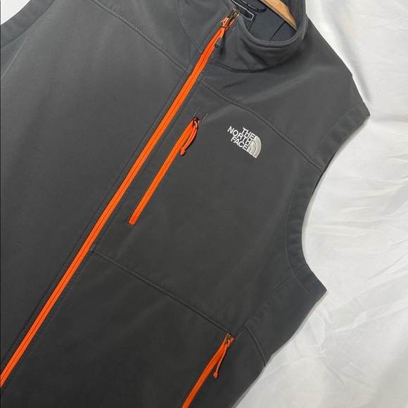 The North Face Gray Vest with Orange Accents - Picture 3 of 8